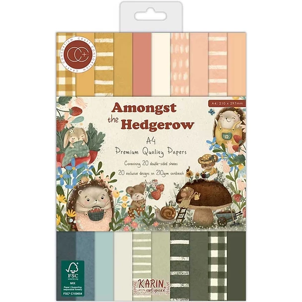 Amongst the Hedgerow | A4 Premium Paper Pad