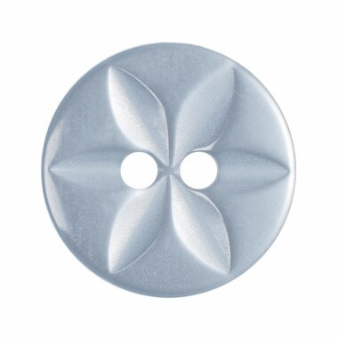 Baby Blue Star Button  | 16 mm | Trimits