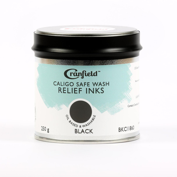 Cranfield | Caligo Safe Wash Relief Inks | 500g | Black