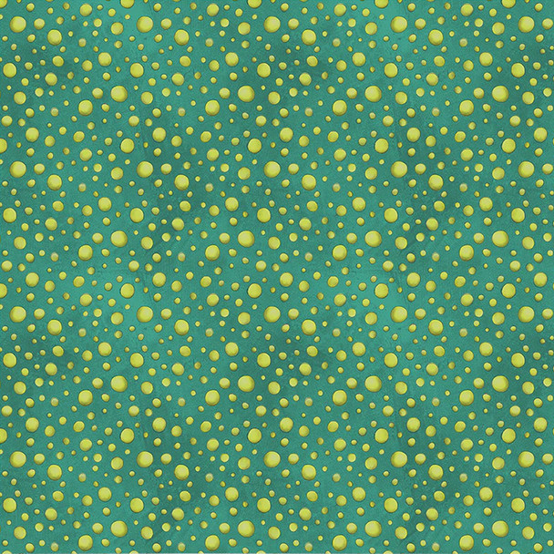 Enchanted Woods | Lime Bubbles on Sea Green | 54522-15