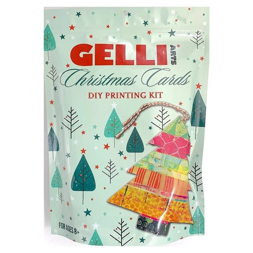 Gelli Arts | Christmas Cards | DIY Stamping Kit