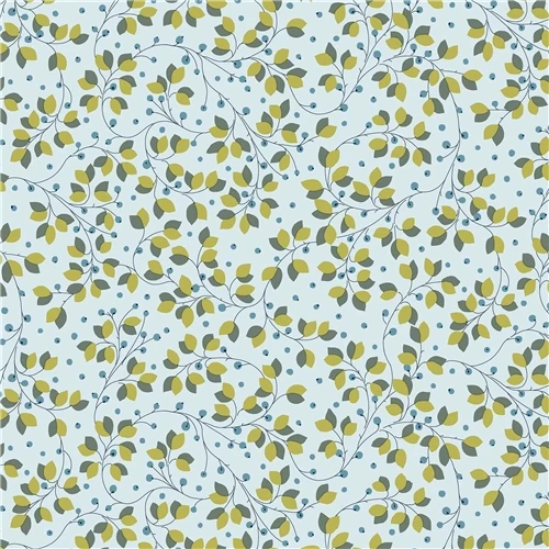A Postcard From the Highlands | Wild Blueberries | 7365A | Liberty Fabrics