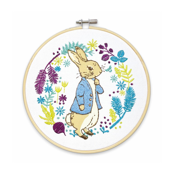 Peter Rabbit Plans | Embroidery Kit | The Crafty Kit Company