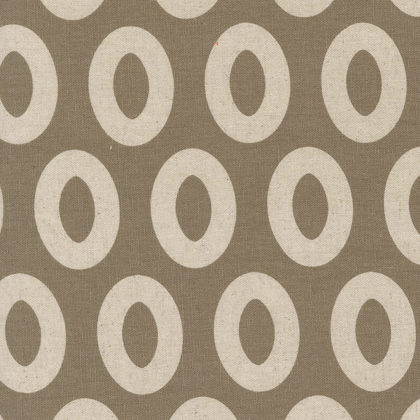 Urban Whisper Mochi Linen | Hoops on Graphite | Zen Chic | 11652-34L | Moda