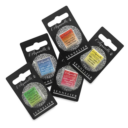 Sennelier l'Aquarelle Watercolour Half Pans | Series 3