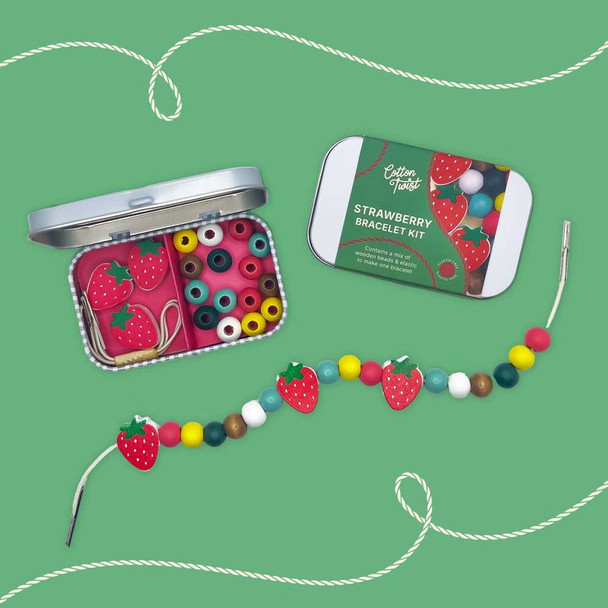Strawberry Bracelet Kit |  Cotton Twist