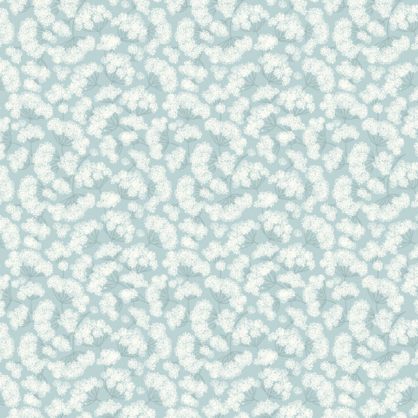 Cow Parsley on Blue | A902.B | Honey Sweet
