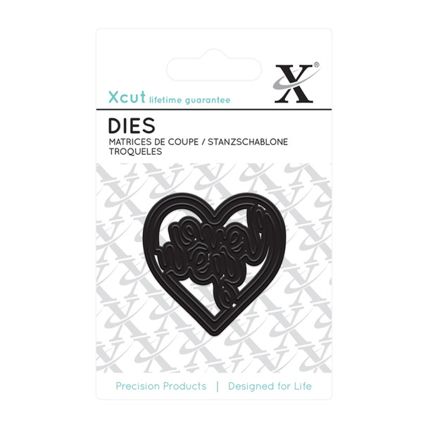 Love You Heart Mini Die | Xcut
