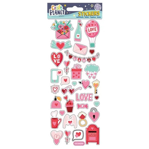 Craft Planet Fun Stickers | With Love