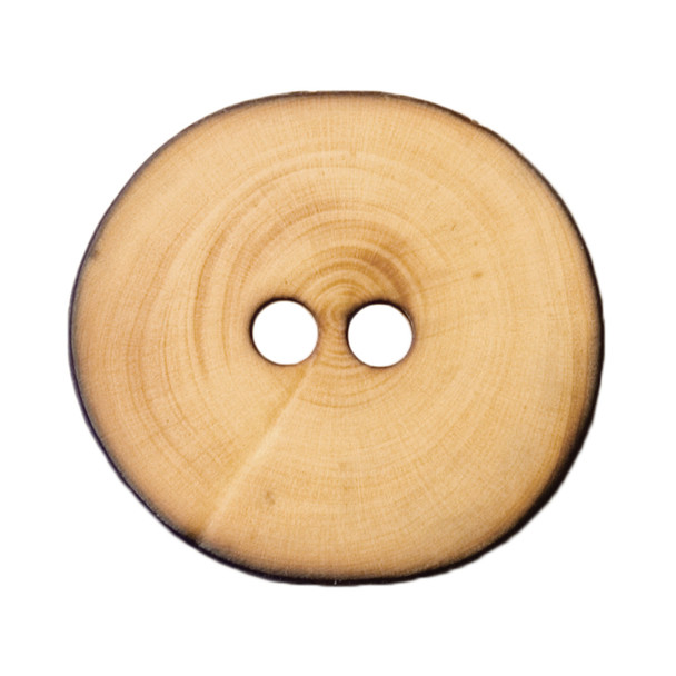 Wood Slice Buttons | 22 mm | ABC Buttons