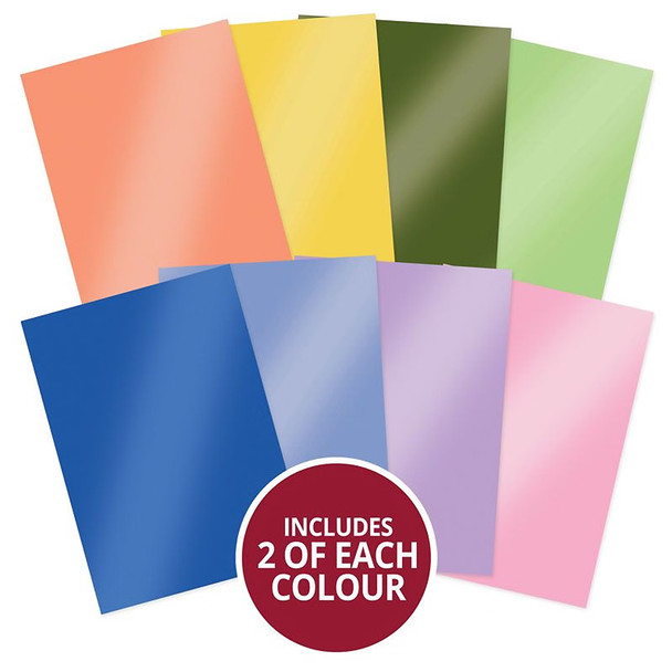 Amongst the Wildflowers Mirri Card Selection | 8 Colours | 16pk | Hunkydory