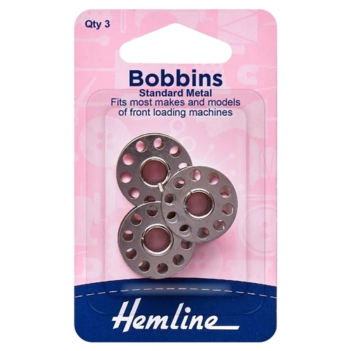 Universal Metal Bobbins | 11.80mm | 3pcs | Hemline