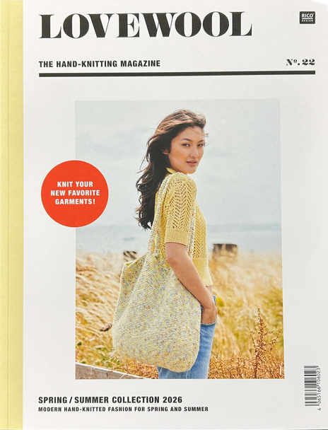 Lovewool Handknitting Magazine No.22 By Rico | Spring/ Summer 2026