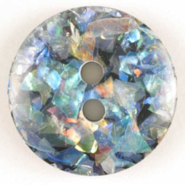 "Black Opal" Iridescent Buttons | 19 mm | Dill Buttons