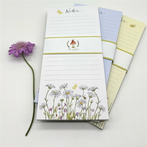 Ink and Snail Notepad | Daises to do list Daises