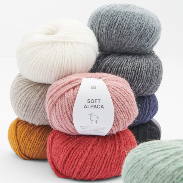 Rico Design | Soft Alpaca | DK | 50g | 125m | Various Colours
