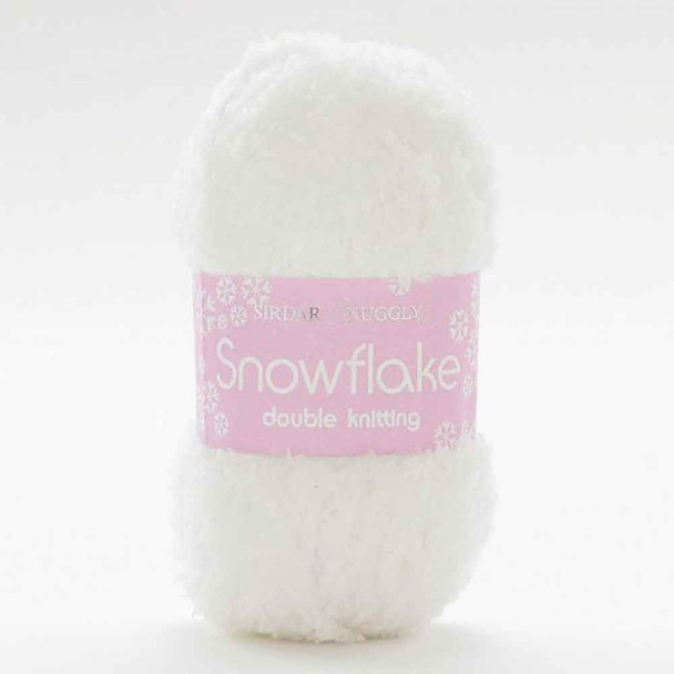 Sirdar Snuggly Snowflake DK Knitting Yarn | 630 Milky