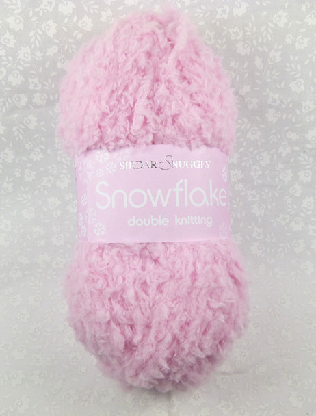 Sirdar Snuggly Snowflake DK Knitting Yarn | 644 Pink