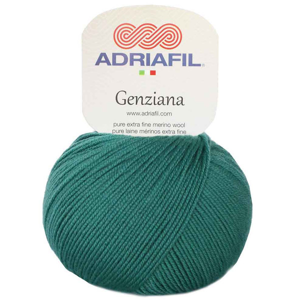 Adriafil Genziana 4 Ply Knitting Yarn, 50g Balls | 48 Emerald