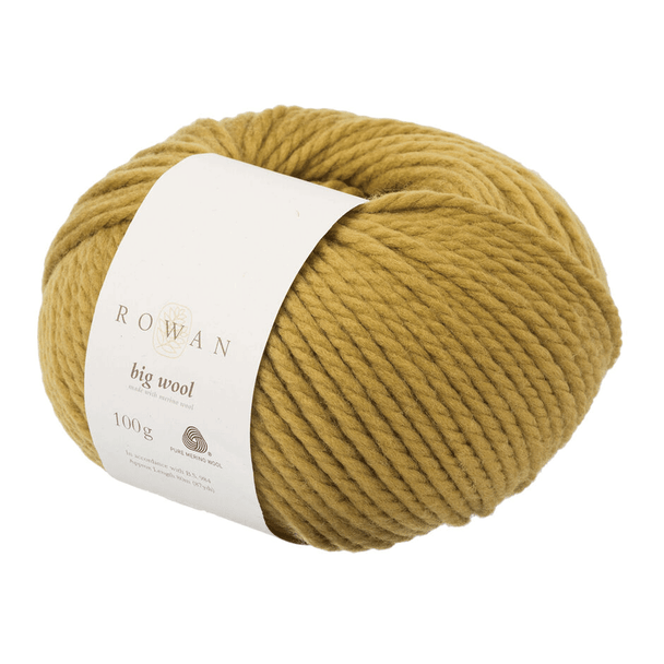 Rowan Big Wool Super Chunky Knitting Yarn, 100g Balls | 088 Golden Olive