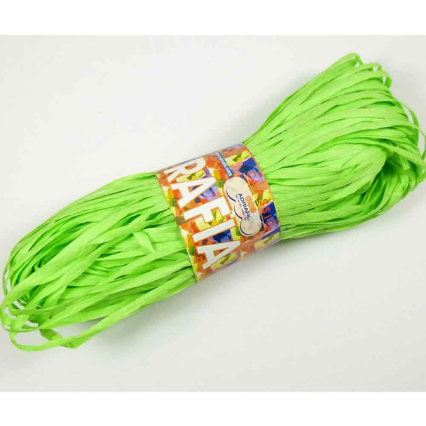 Adriafil Rafia 100% Pulp Wood Knitting Yarn | 77 Light Green