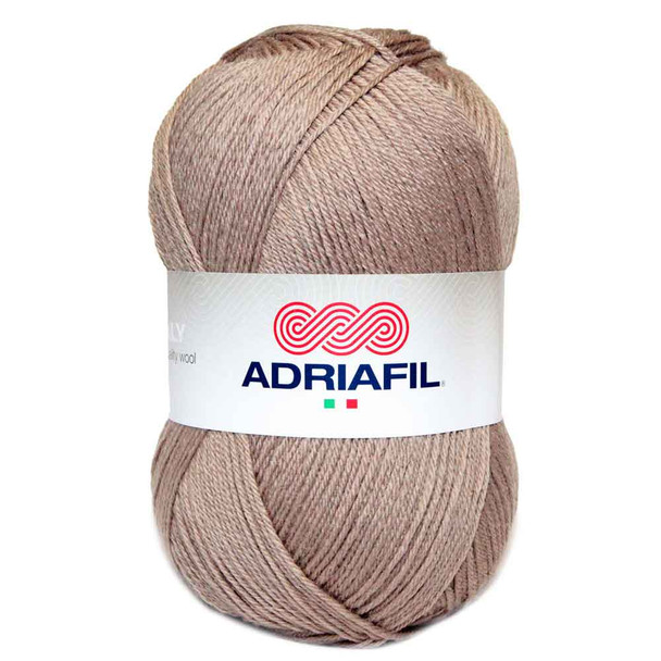 Adriafil Top Ball Wool Rich DK Knitting Yarn, 200g Balls | 13 Beige