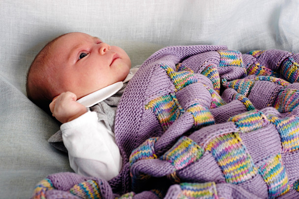 Entrelac Blanket