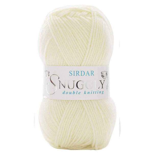 Sirdar Snuggly DK Knitting Yarn, 50g Balls | 303 Cream