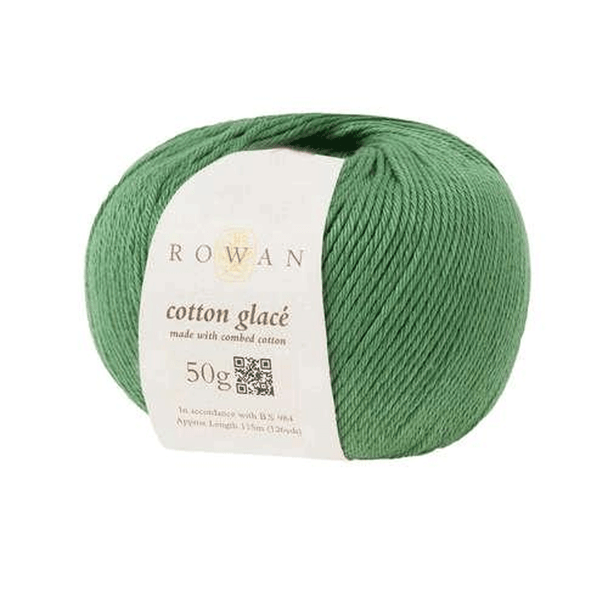 Rowan Cotton Glace 4 Ply / DK Knitting Yarn, 50g Donuts | 812 Ivy