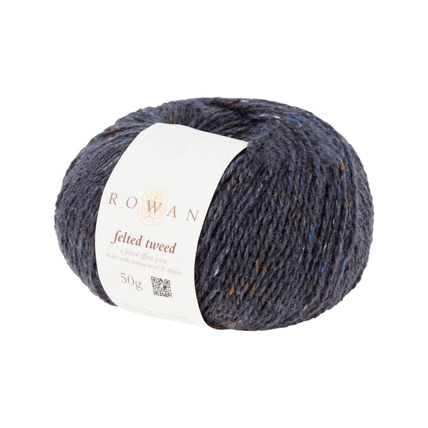 Rowan Felted Tweed DK Knitting & Crochet Yarn, 50g Donuts | 159 Carbon