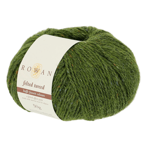 Rowan Felted Tweed DK Knitting & Crochet Yarn, 50g Donuts | 205 Lotus Green Kaffe Fassett 2018 Release
