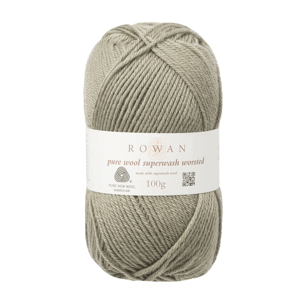 Rowan Pure Wool Superwash Worsted Knitting Yarn, 100g - 193 Fern