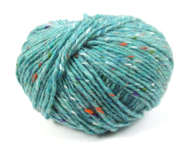 Debbie Bliss Donegal Luxury Tweed Aran - 48 Aqua