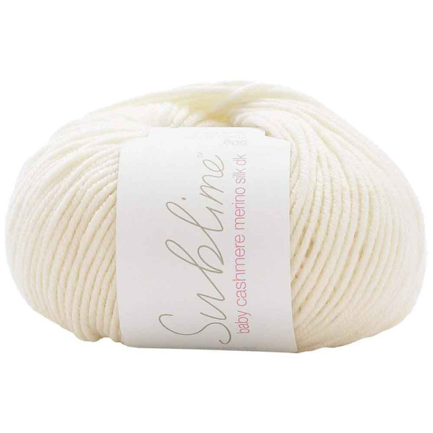 Sublime Baby Cashmere Merino Silk DK Knitting Yarn, 50g | 003 Vanilla