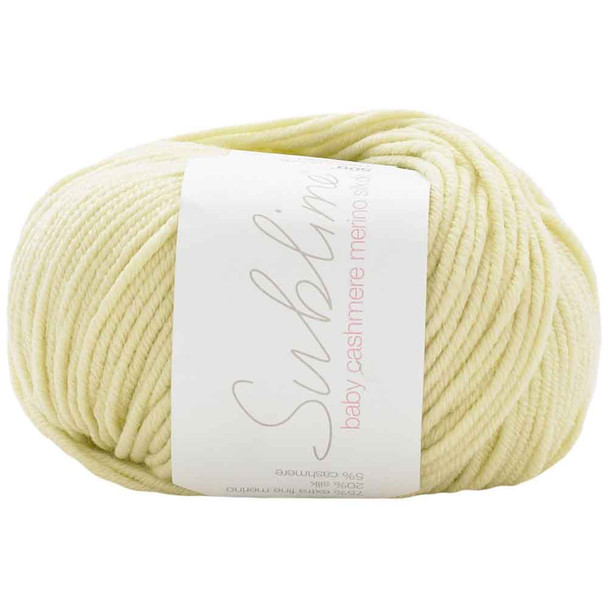 Sublime Baby Cashmere Merino Silk DK Knitting Yarn, 50g | 0004 Gooseberry