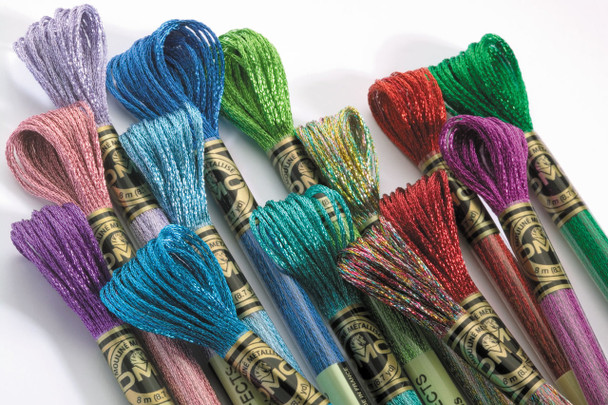 DMC Light Effects Six Strand Embroidery Thread | Jewel Shades