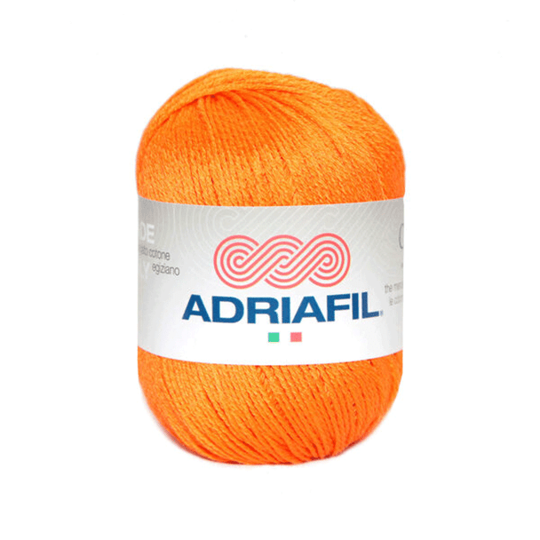 Adriafil Cheope 100% Egyptian Cotton DK, 50g Balls | 53 Orange