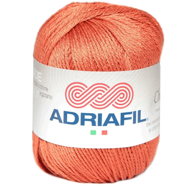 Adriafil Cheope 100% Egyptian Cotton DK, 50g Balls | 61 Rust