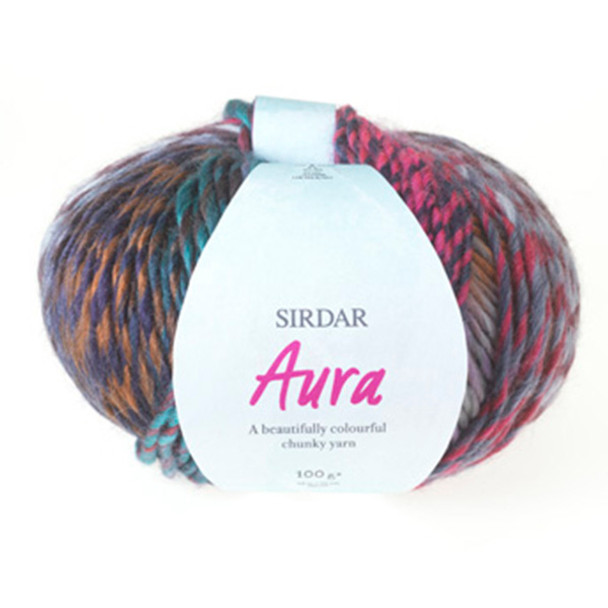 Sirdar Aura Chunky Knitting Yarn, single ball - Main Image