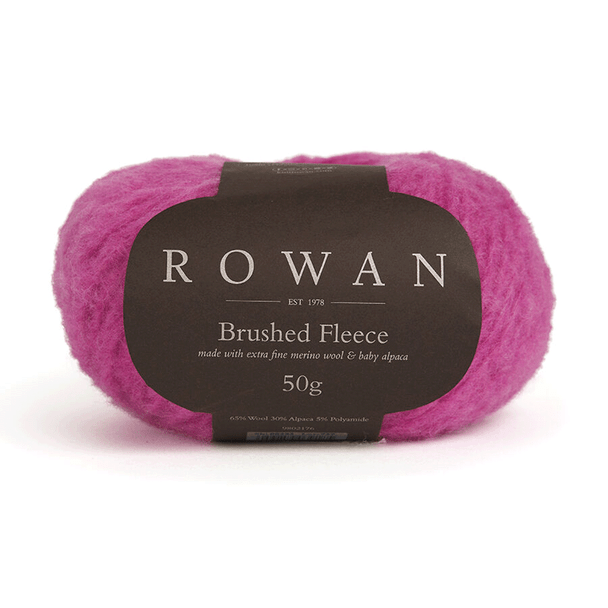 Rowan Brushed Fleece Chunky Yarn, 50g | 284 Coralline