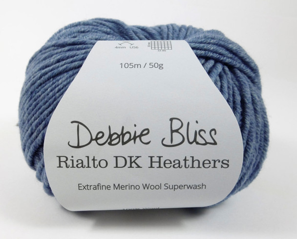 Debbie Bliss Rialto DK Heathers - 92 Denim