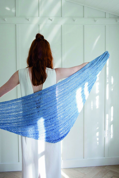 Sweet Maria Wrap Knitting Pattern, Rowan Stone Washed | Free Digital Download