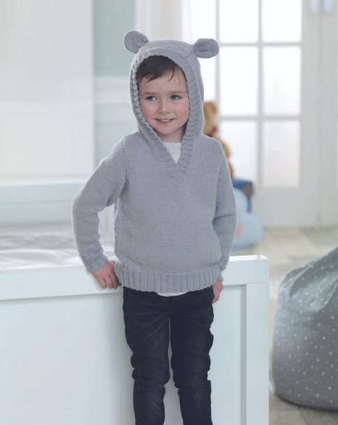 Enchanted - knitting pattern for boys hoodie