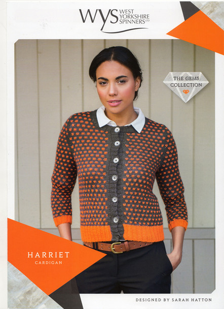 Harriet Cardigan Pattern  | WYS Wensleydale Gems