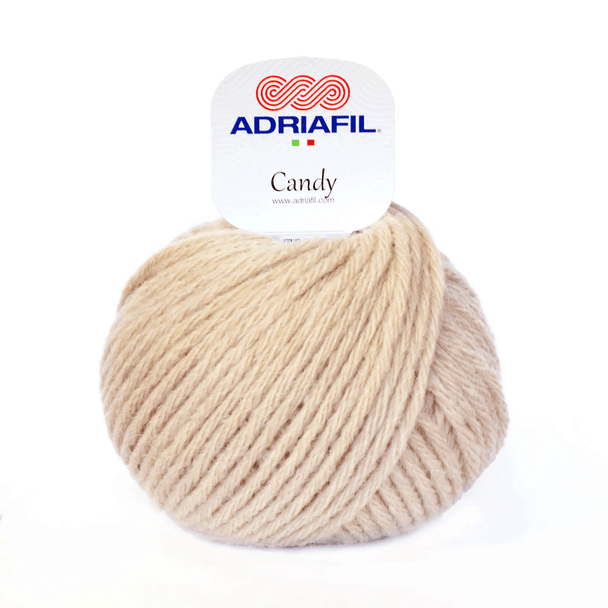 Adriafil Candy Super Chunky Yarn, 100g Donuts | 88 Ecru (D)