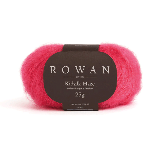 Rowan Kidsilk Haze Lace Weight Knitting Yarn, 25g | 713 Flamingo