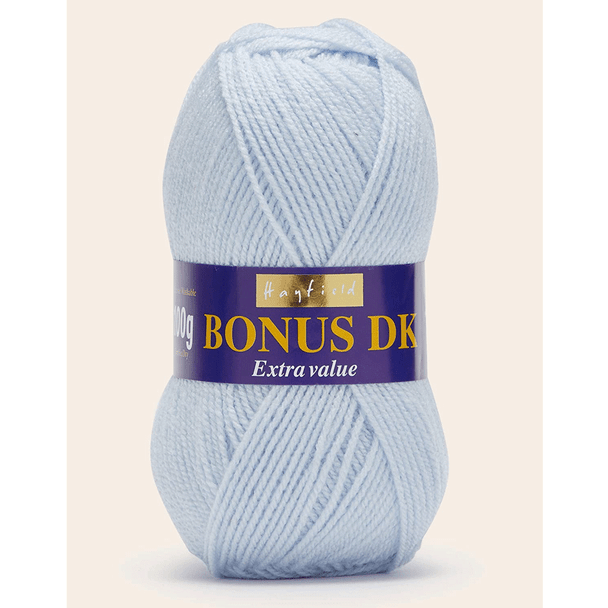 Sirdar Hayfield Bonus DK Knitting Yarn | 608 Frost Blue