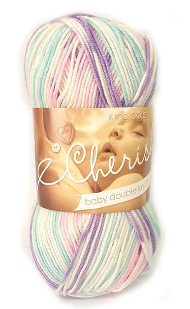 King Cole Cherish DK Knitting Yarn, 100g Balls | 1120 Summer Fruit