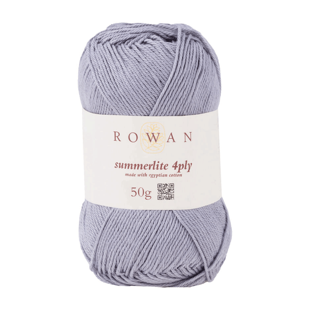 Rowan Summerlite 4 Ply Knitting Yarn, 50g Balls - 422 Still Grey