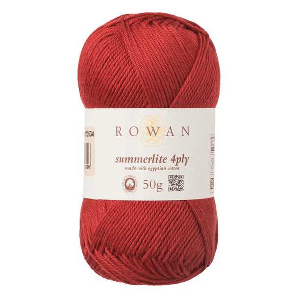 Rowan Summerlite 4 Ply Knitting Yarn, 50g Balls - 441 Rooibos